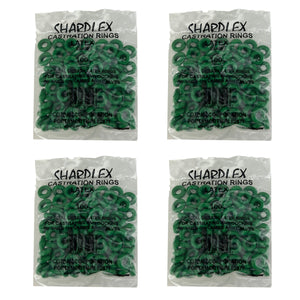 CASTRATING BANDS, 100/bag (Green)